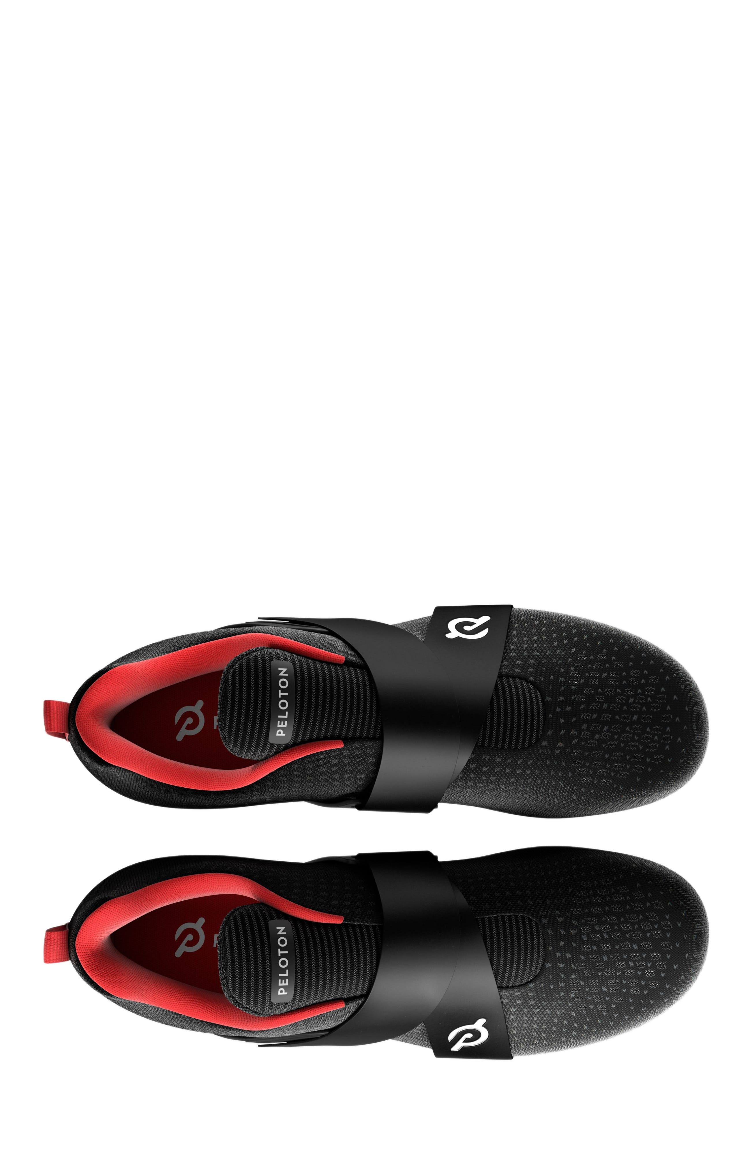 Peloton Altos Cycling Shoes, Alternate, color, Black