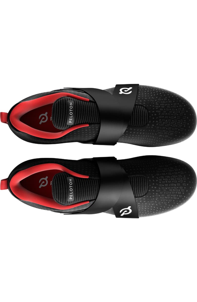 Peloton Altos Cycling Shoes, Alternate, color, Black