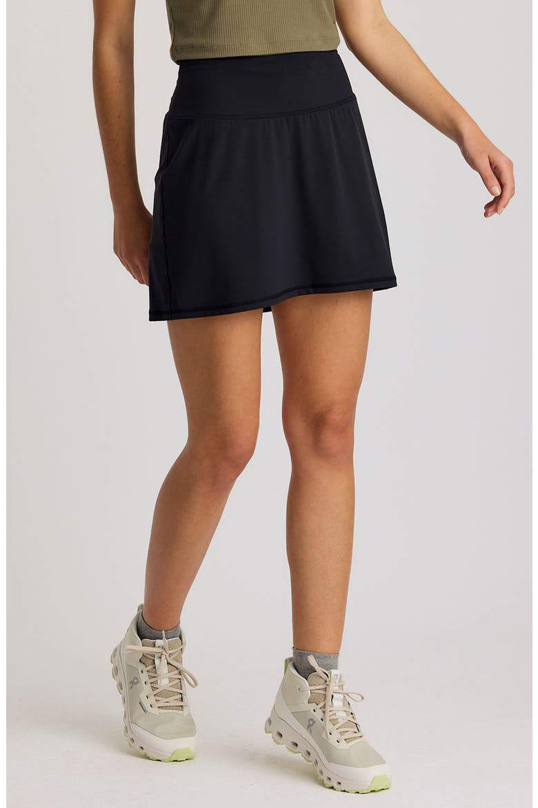 All Day UPF 50+ Skort, Main, color, BLACK