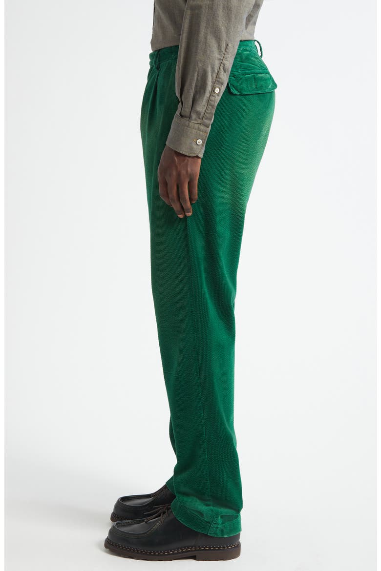Ionio2 Corduroy Trousers, Alternate, color, GREEN