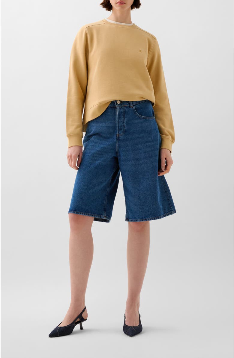 Scalpers Basic Fade Sweater, Alternate, color, Mustard