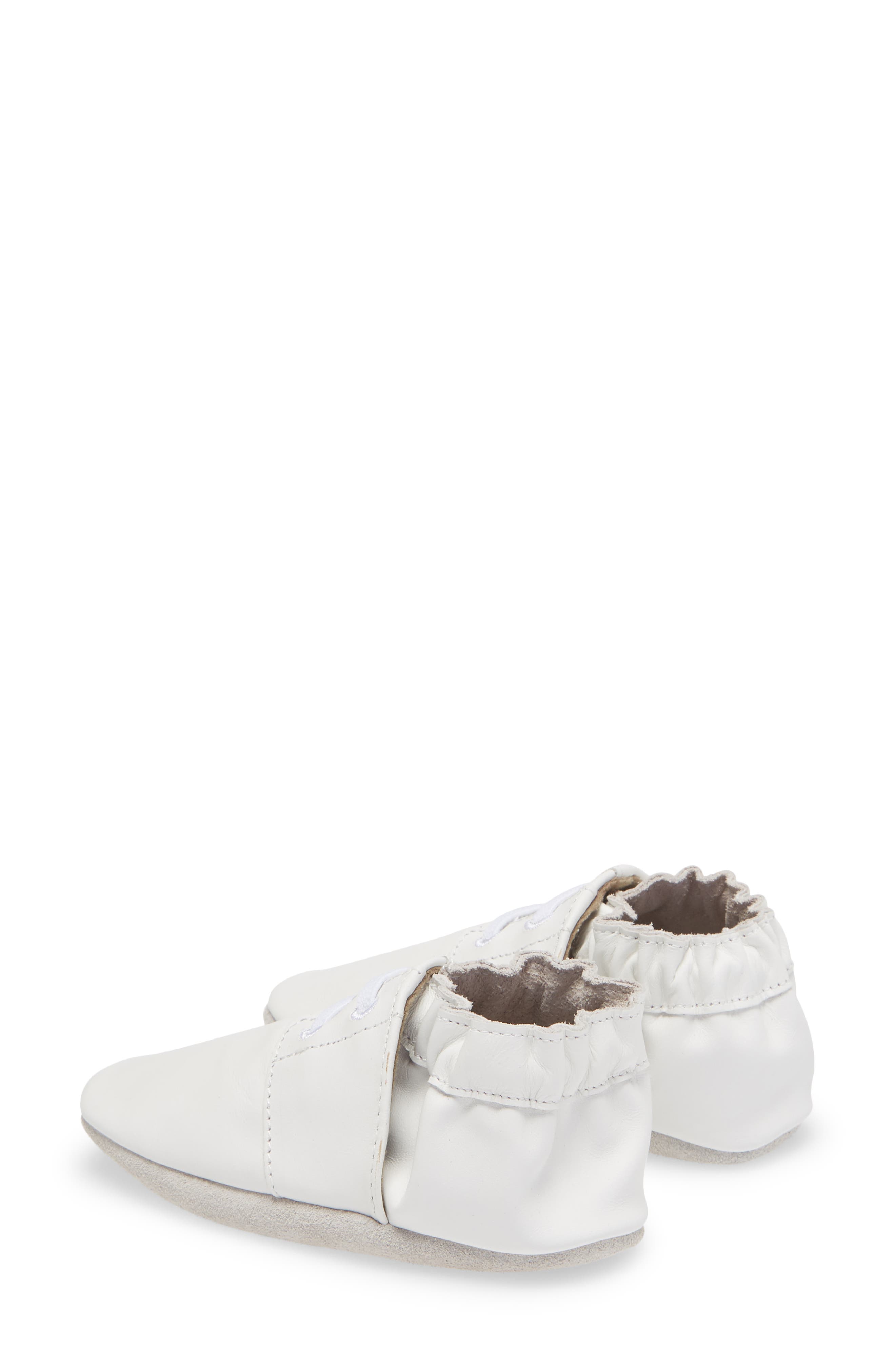Special Occasion Crib Shoe, Alternate, color, WHITE