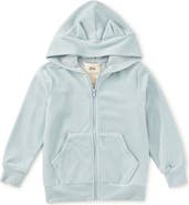 Tea Collection Cat Ears Velour Hoodie