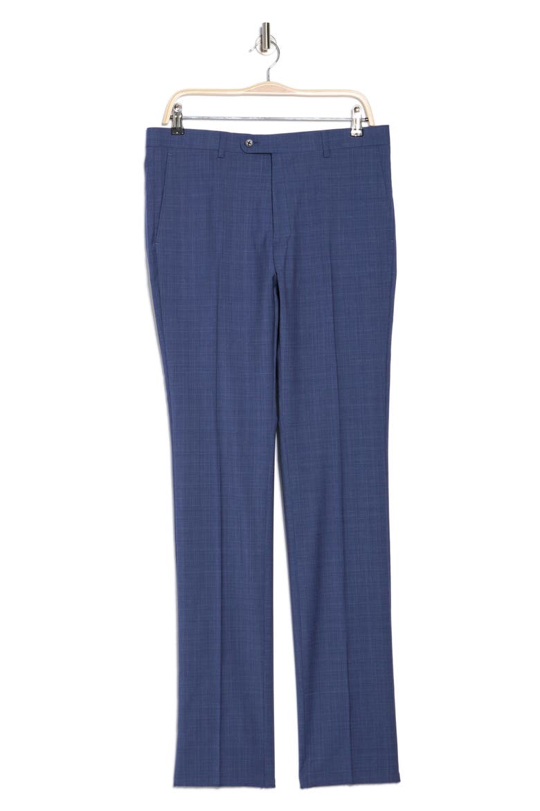 Neat Virgin Wool Pants, Alternate, color, BLUE