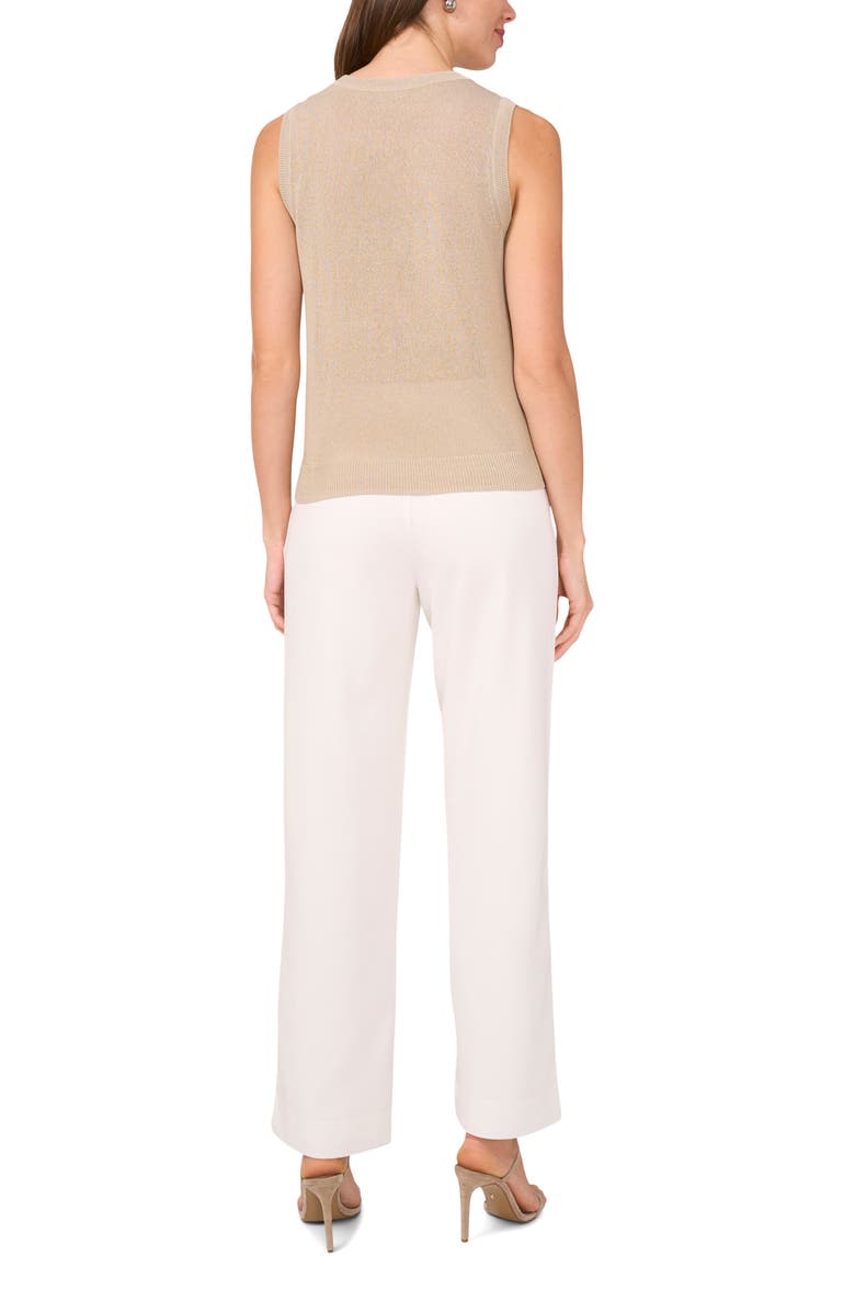 Halogen<sup>®</sup> Crewneck Sweater Tank, Alternate, color, Taupe Bisque