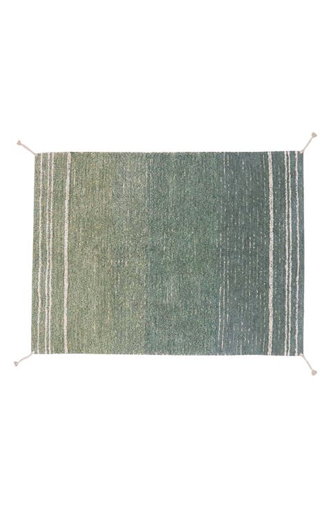 Reversible Washable Recycled Cotton Blend Rug