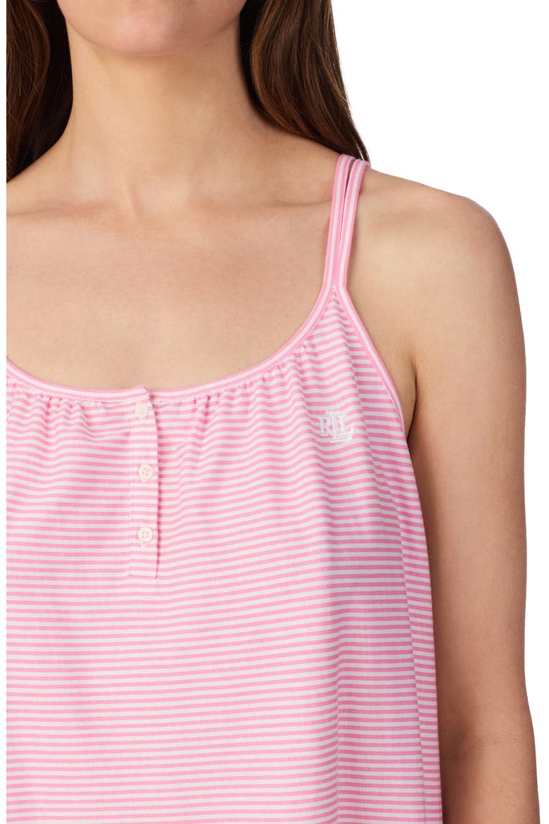 Double Strap Nightgown, Alternate, color, PINK STP