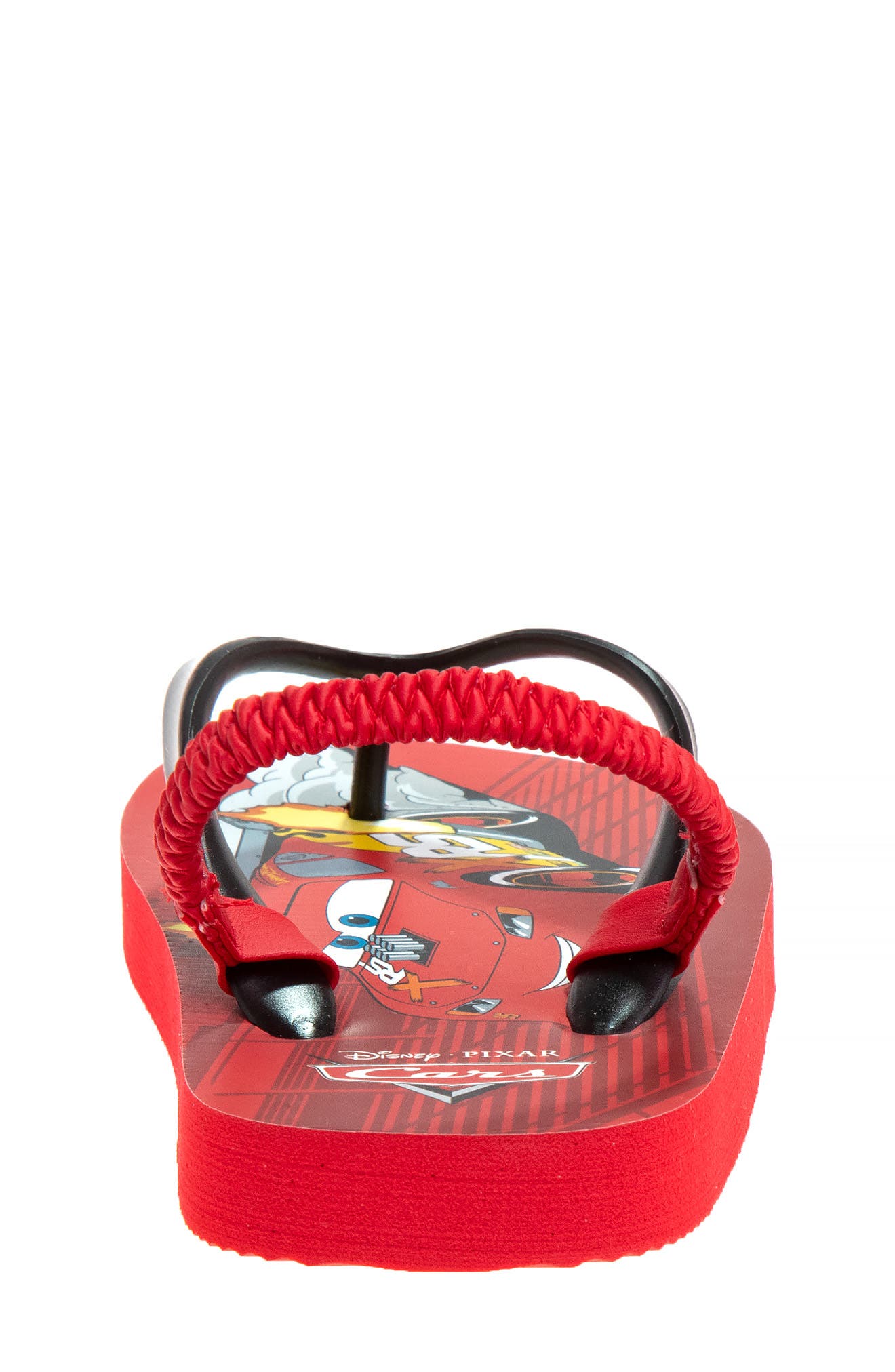 JOSMO Kids' Pixar<sup>®</sup> Lightning McQueen Flip Flop Sandal, Alternate, color, 