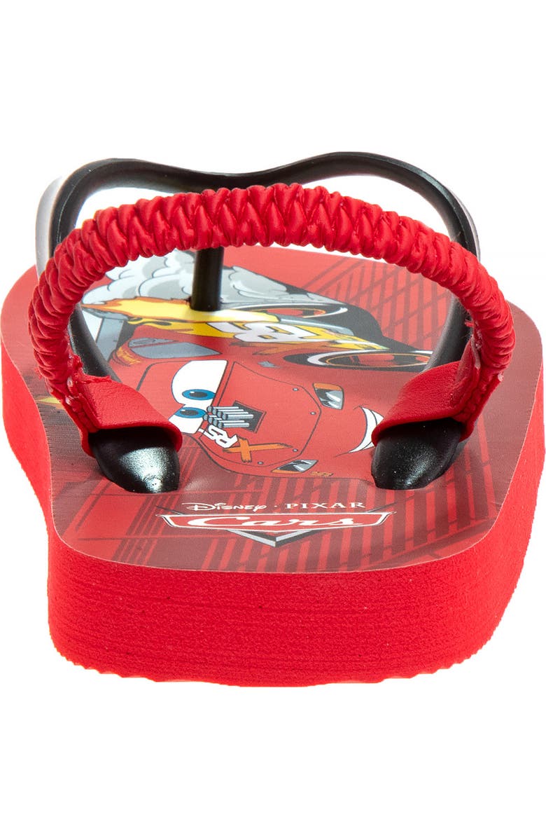 JOSMO Kids' Pixar<sup>®</sup> Lightning McQueen Flip Flop Sandal, Alternate, color,