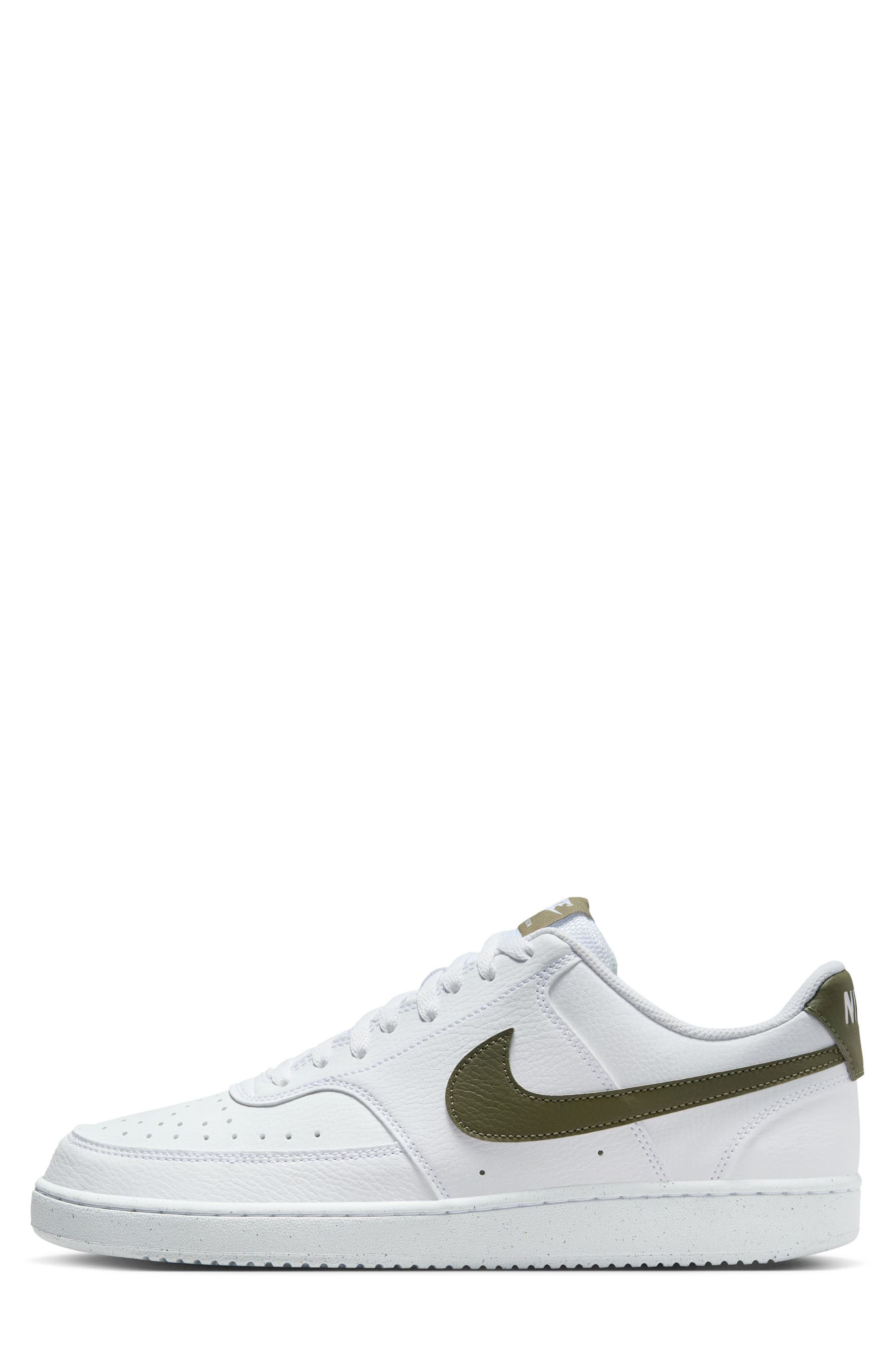 Nike Court Vision Next Nature Sneaker, Alternate, color, White/ Medium Olive