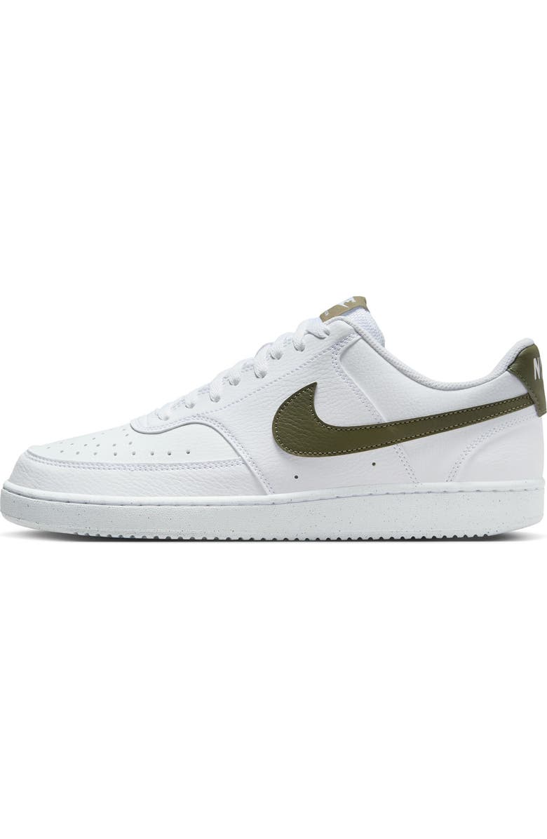 Nike Court Vision Next Nature Sneaker, Alternate, color, White/ Medium Olive