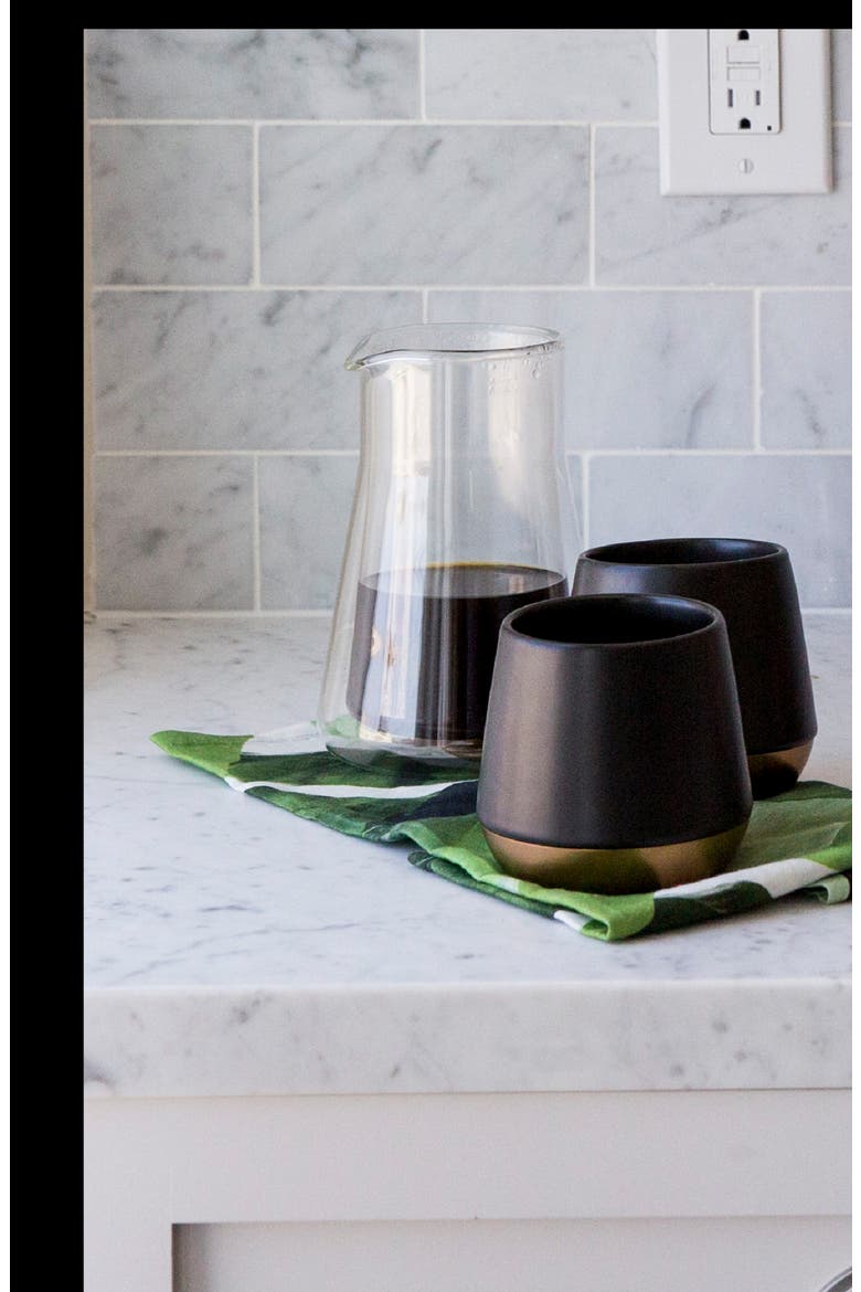 Joey Ceramic Mug, Alternate, color, BLACK