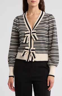 Lollipop Bow Cardigan Sweater