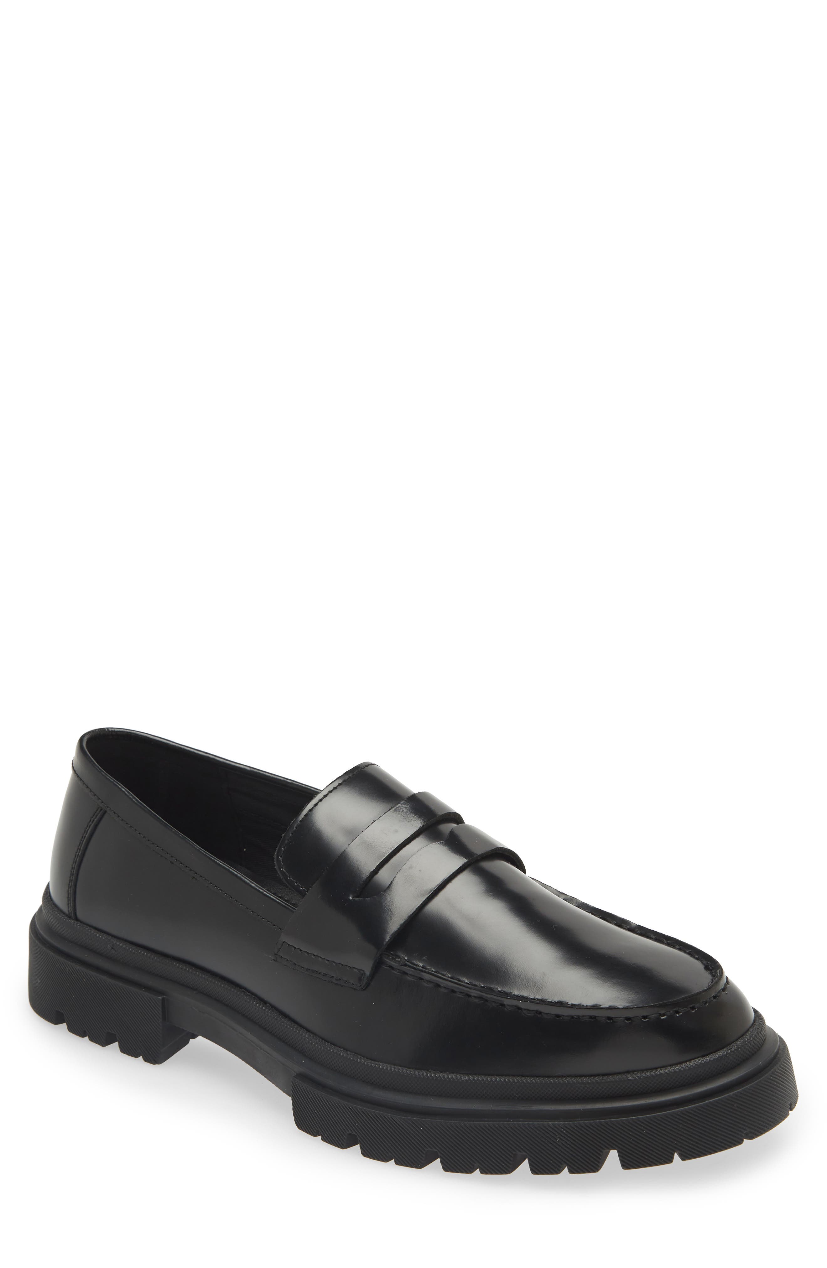 Steve Madden Zaccai Lug Sole Penny Loafer