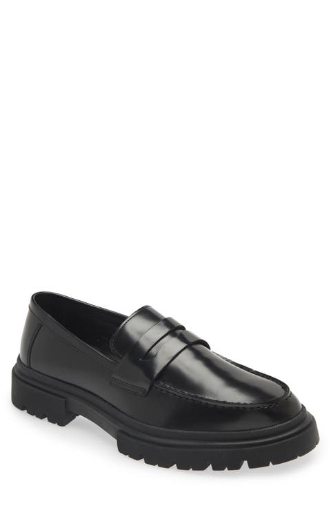 Zaccai Lug Sole Penny Loafer (Men)