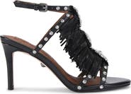 Kurt Geiger London Jewel Fringe Ankle Strap Sandal