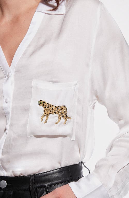 As By Df Spirit Animal Blouse In White