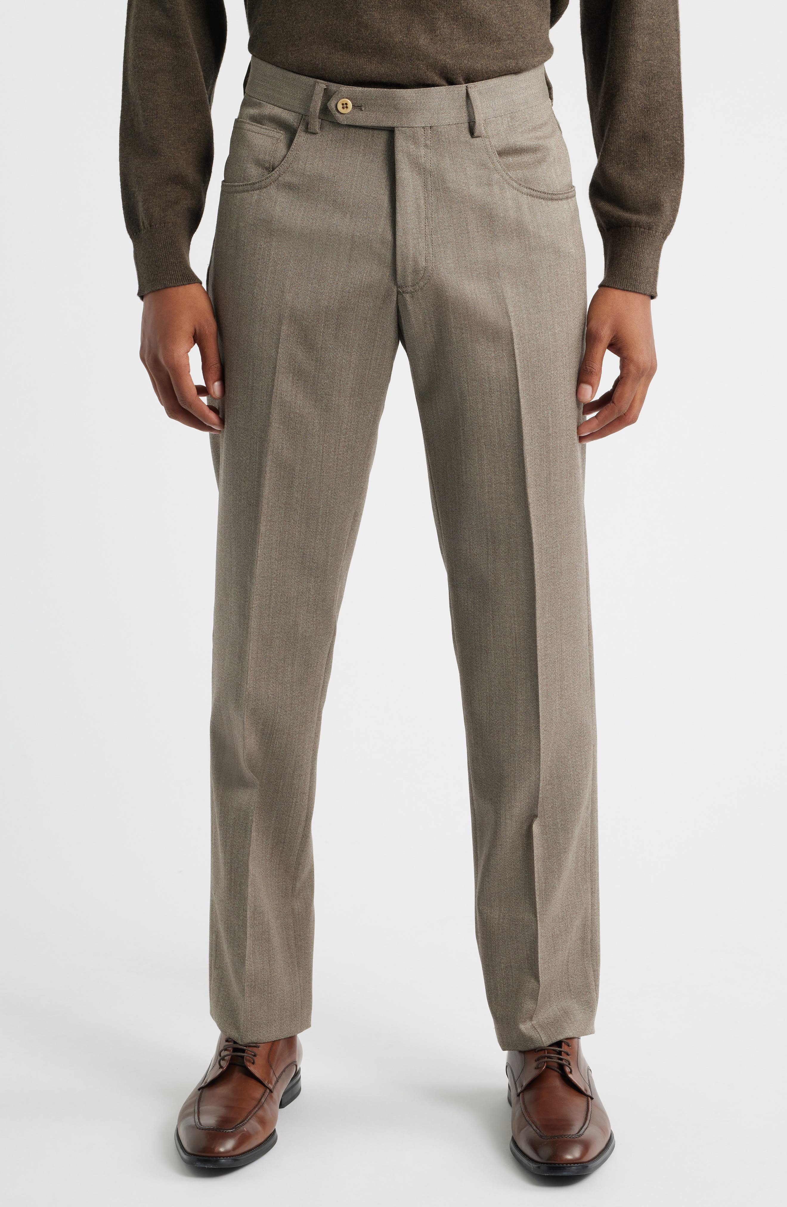 Zanella Parker Stretch Wool Trousers
