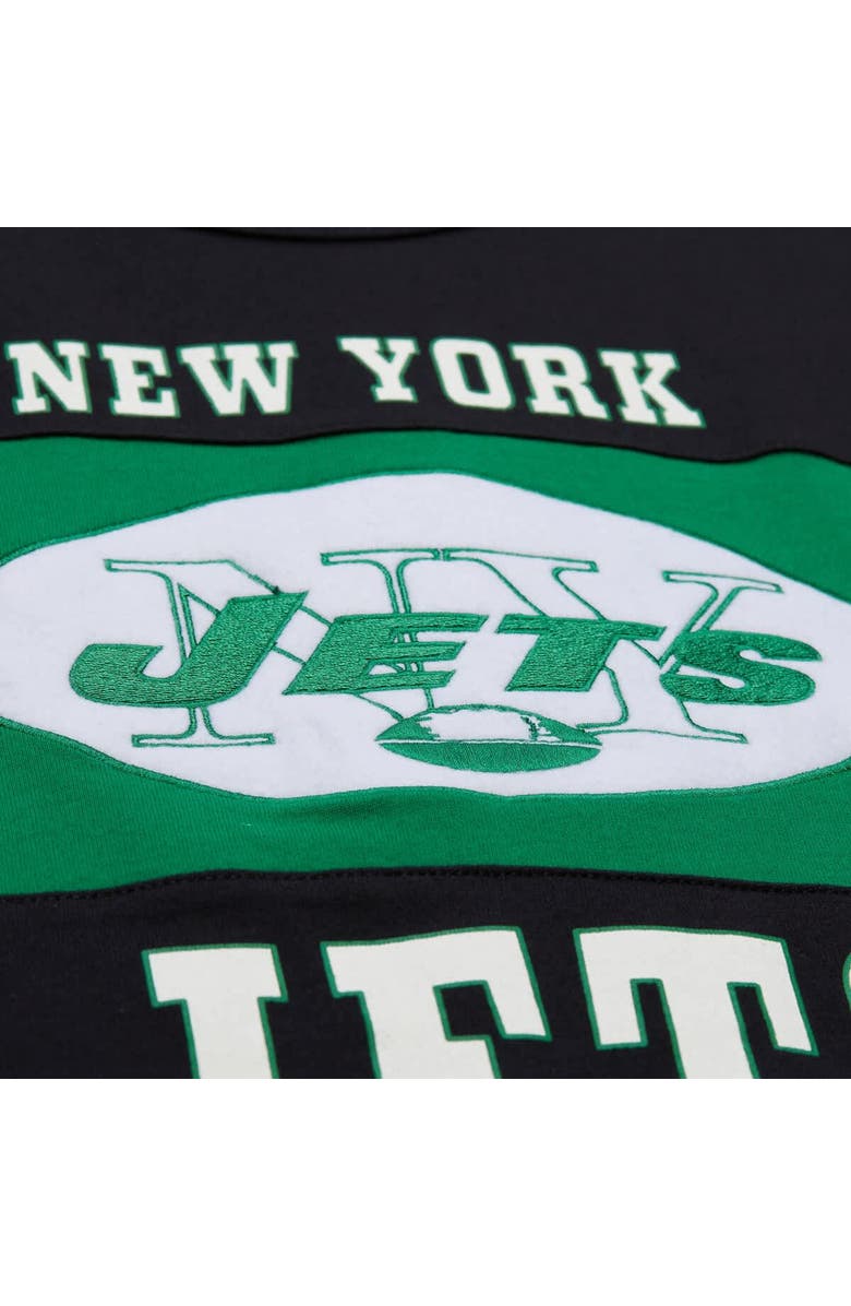 Mitchell & Ness Men's Mitchell & Ness Black New York Jets Retro Colorblock Tank Top, Alternate, color, Black