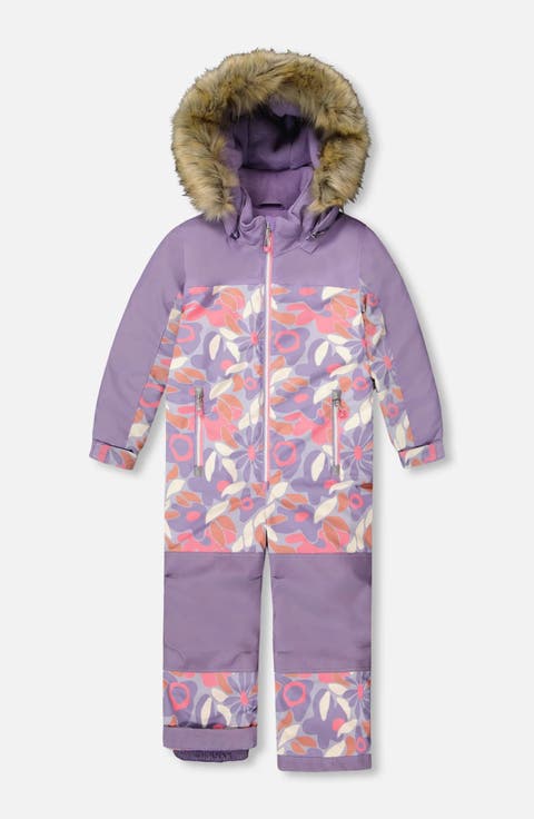 One-Piece Discover Snowsuit Retro Flower (Toddler, Little Kid 
Big Kid)