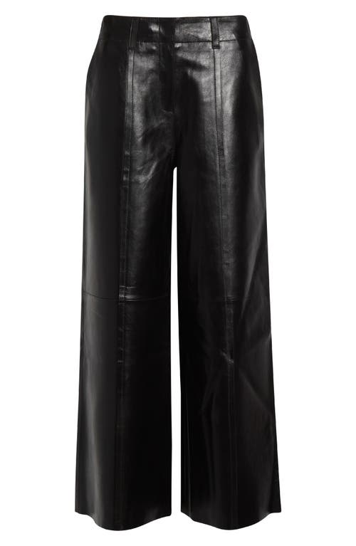 Stand Studio Lauri Leather Trousers In Black