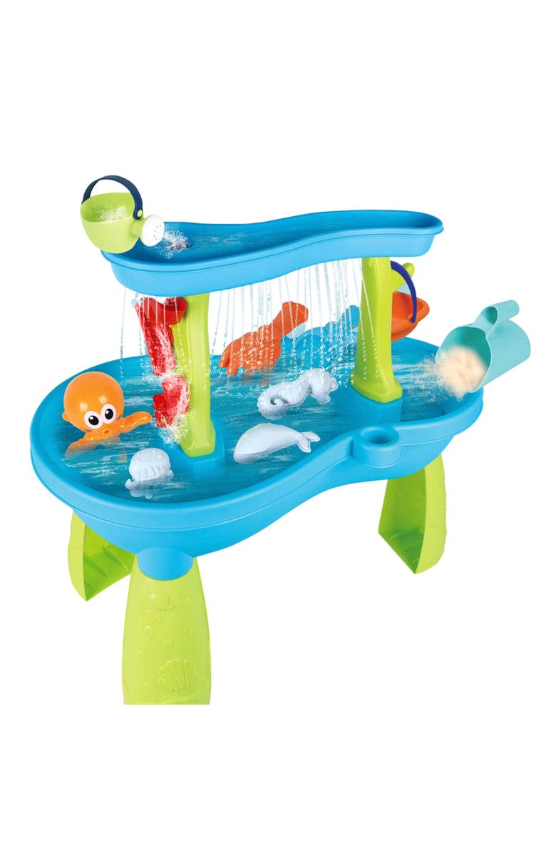 Trimate Toddler Sensory Sand and Water 2 Tier Table, Alternate, color, Multicolored