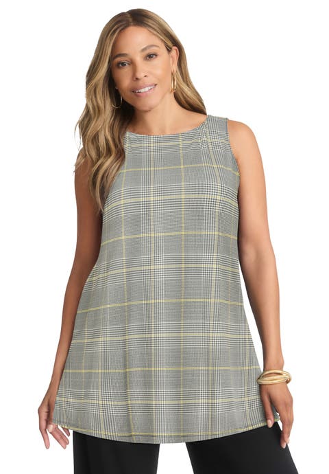 Stretch Knit Tunic Tank (Plus Available)