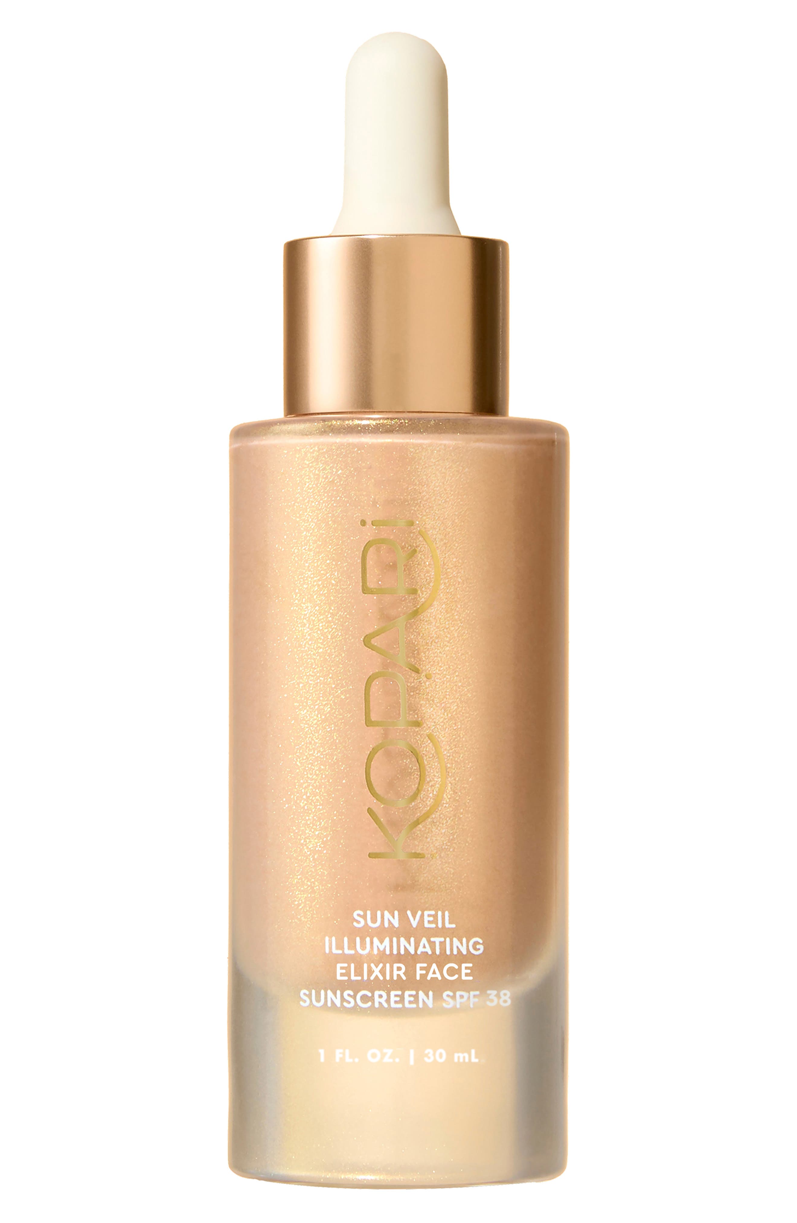 美容液 DEEP LIGHT by CODEFIT Sun Veil Illuminating Elixir Face Sunscreen SPF 38 (Women) | Nordstrom