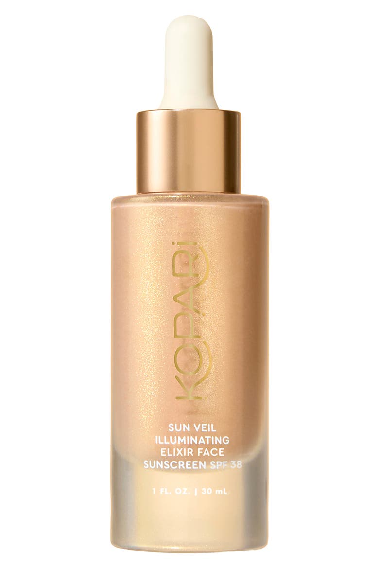 Sun Veil Illuminating Elixir Face Sunscreen SPF 38, Main, color, NO COLOR