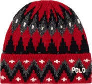 Polo Ralph Lauren Fair Isle Wool Blend Beanie