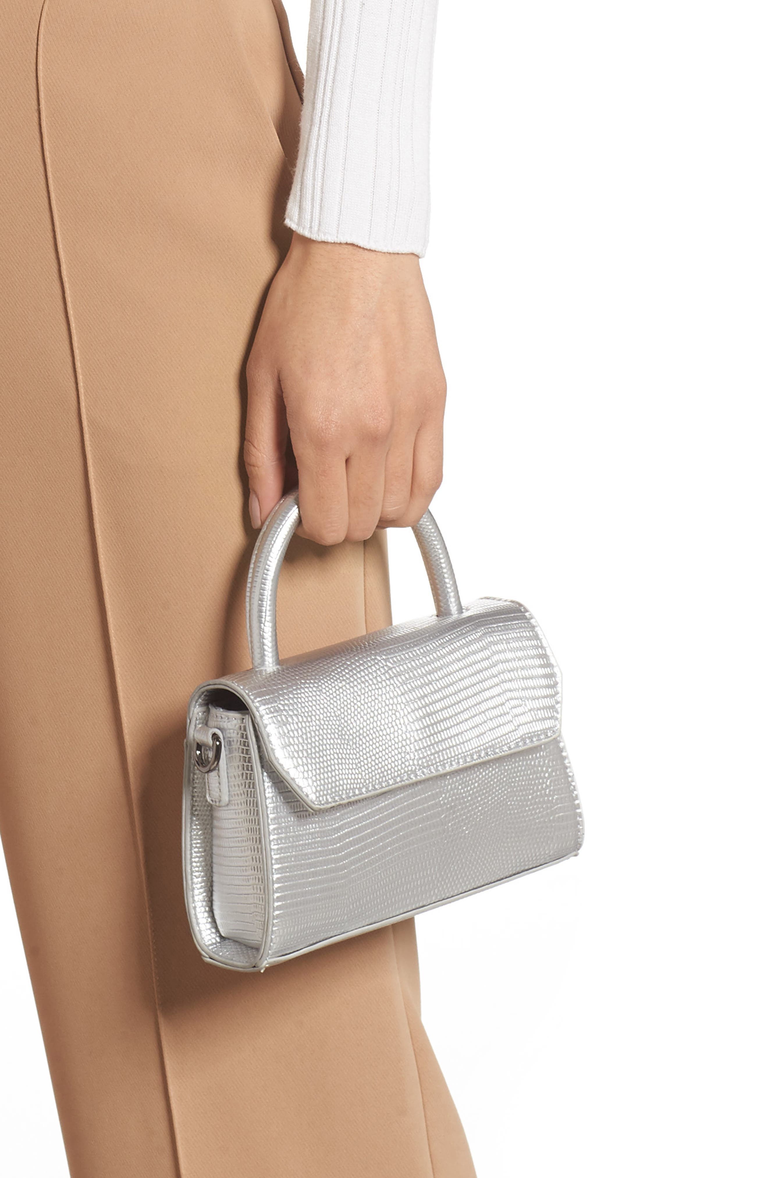 Malibu Skye Faux Leather Mini Crossbody Bag, Alternate, color, 