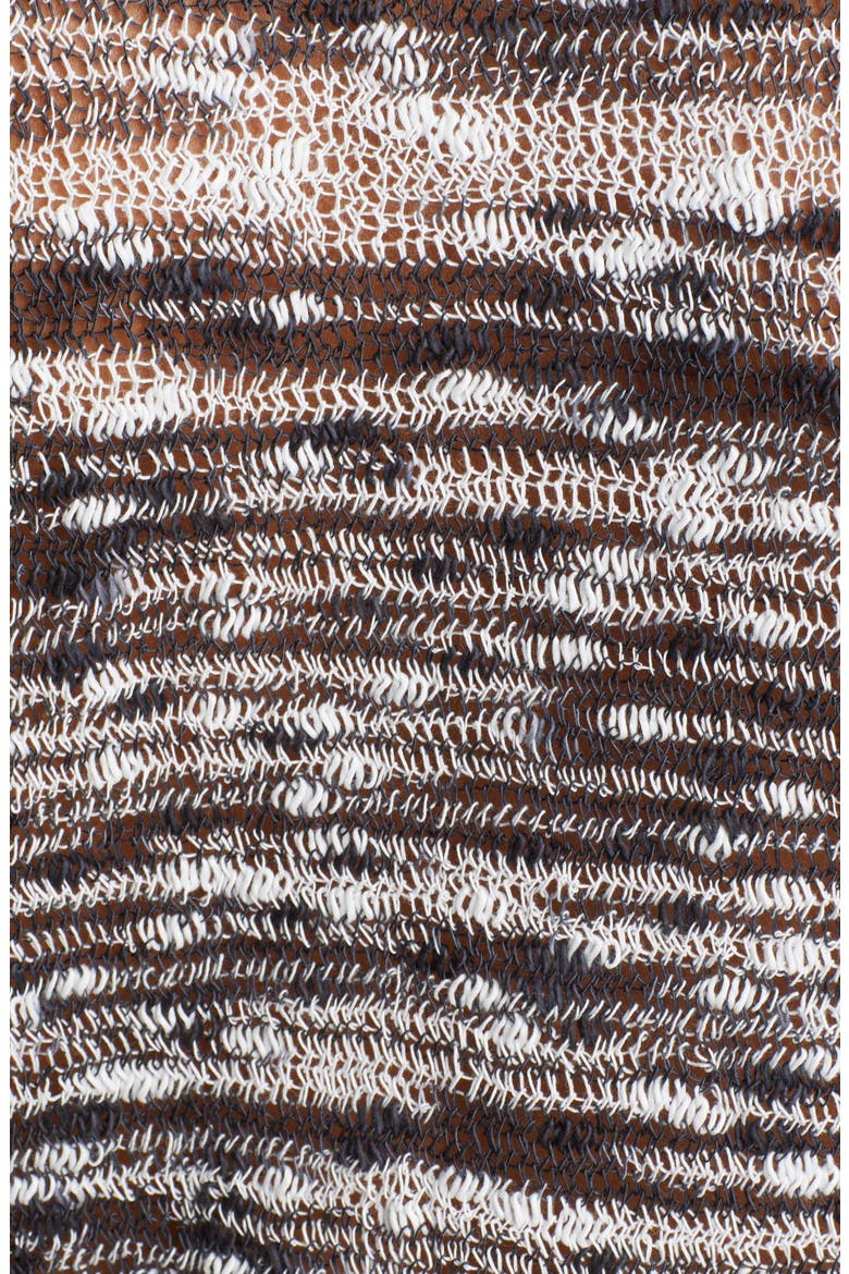 Space Dye Cotton Sweater, Alternate, color, BLACK/ WHITE