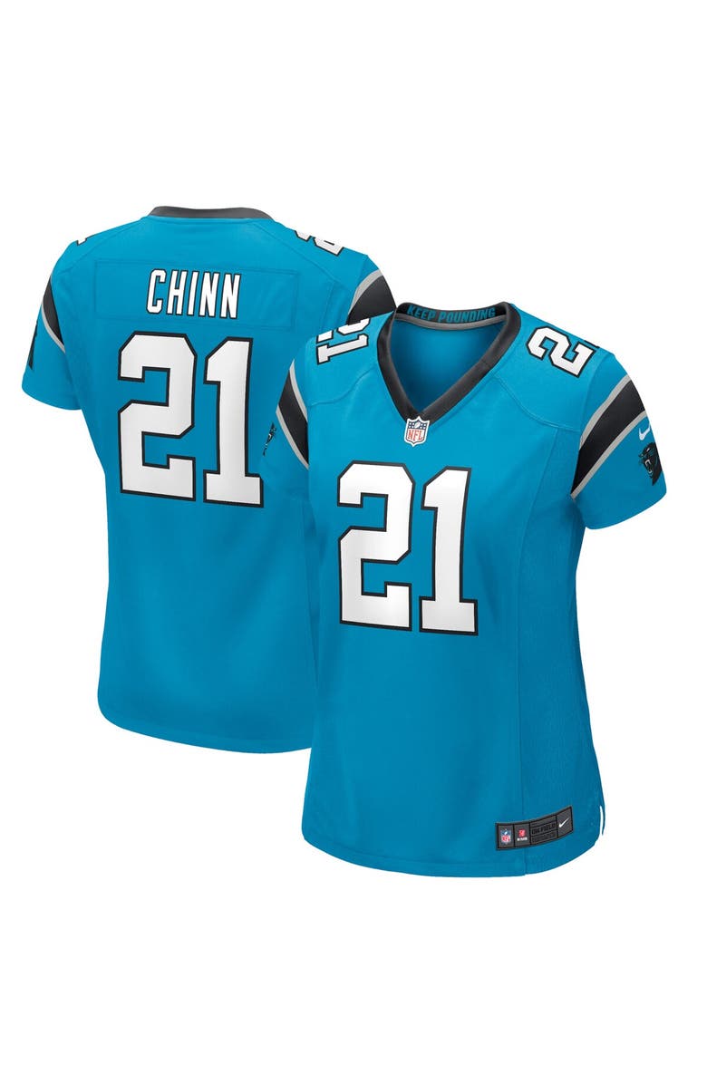 Nike Women's Nike Jeremy Chinn Blue Carolina Panthers Player Game Jersey, Main, color, 