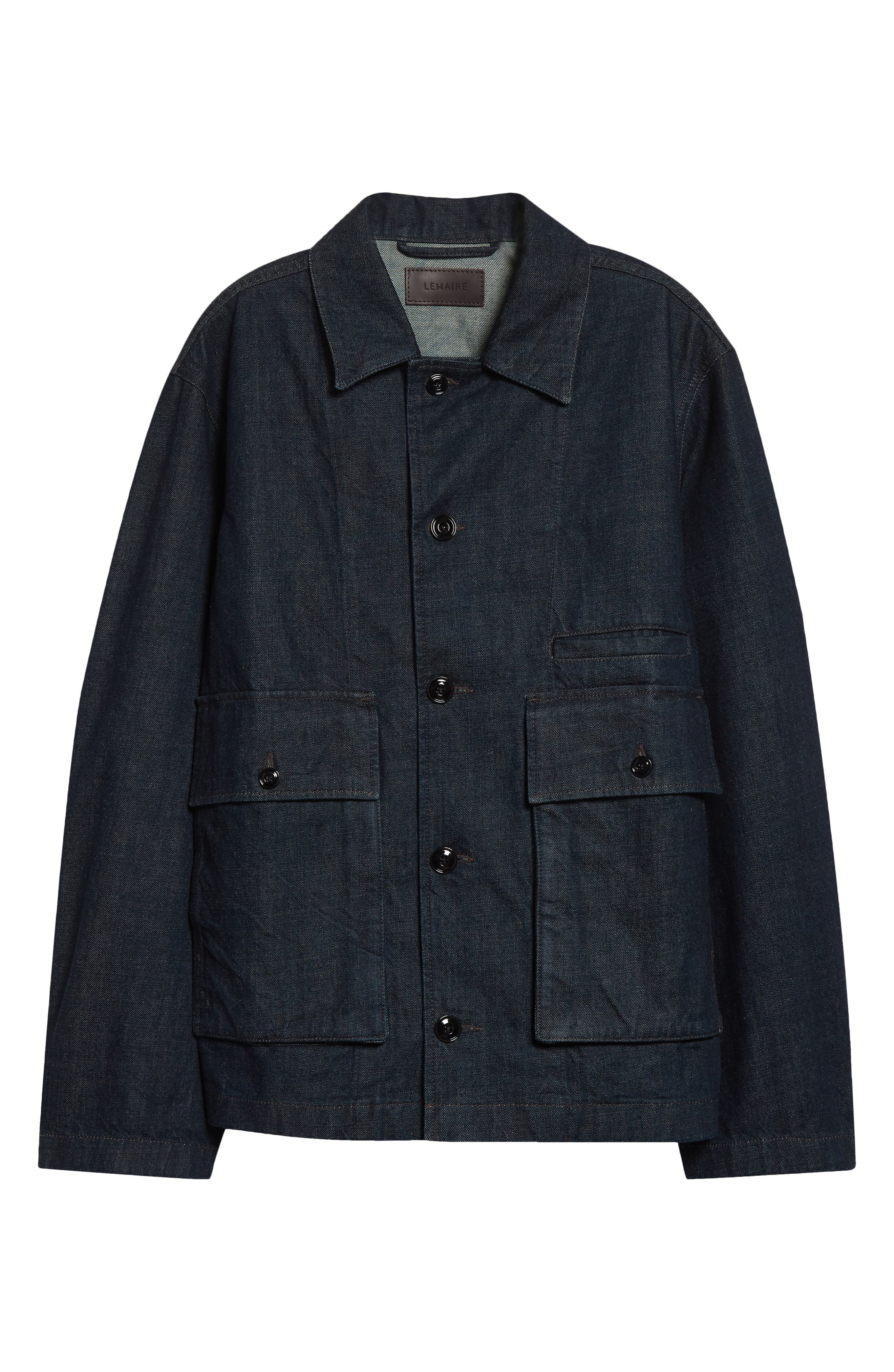 Lemaire Boxy Denim Jacket (Men) | Nordstrom