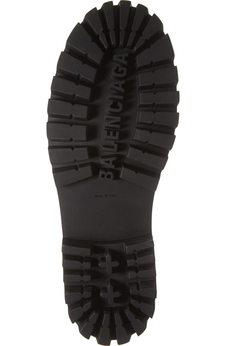 Balenciaga Strike Plain Toe Boot, Alternate, color,