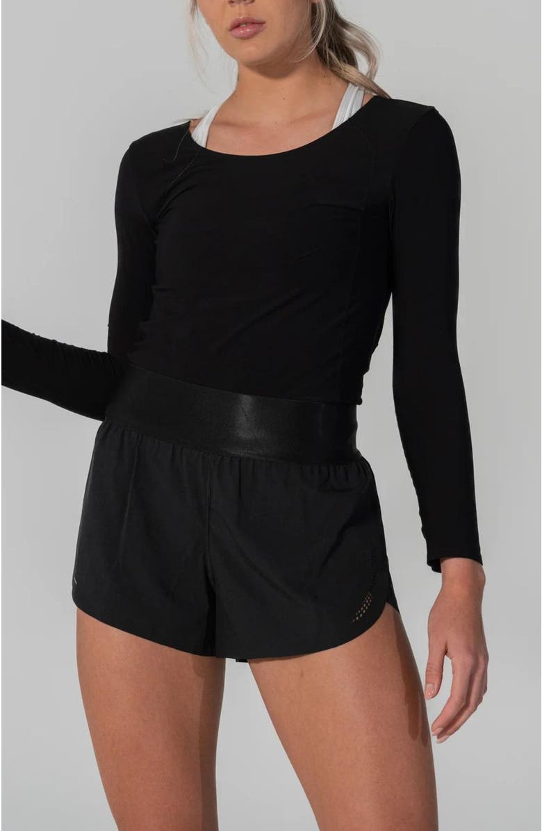 AVI Pickleball Court Short, Alternate, color, Black Beauty