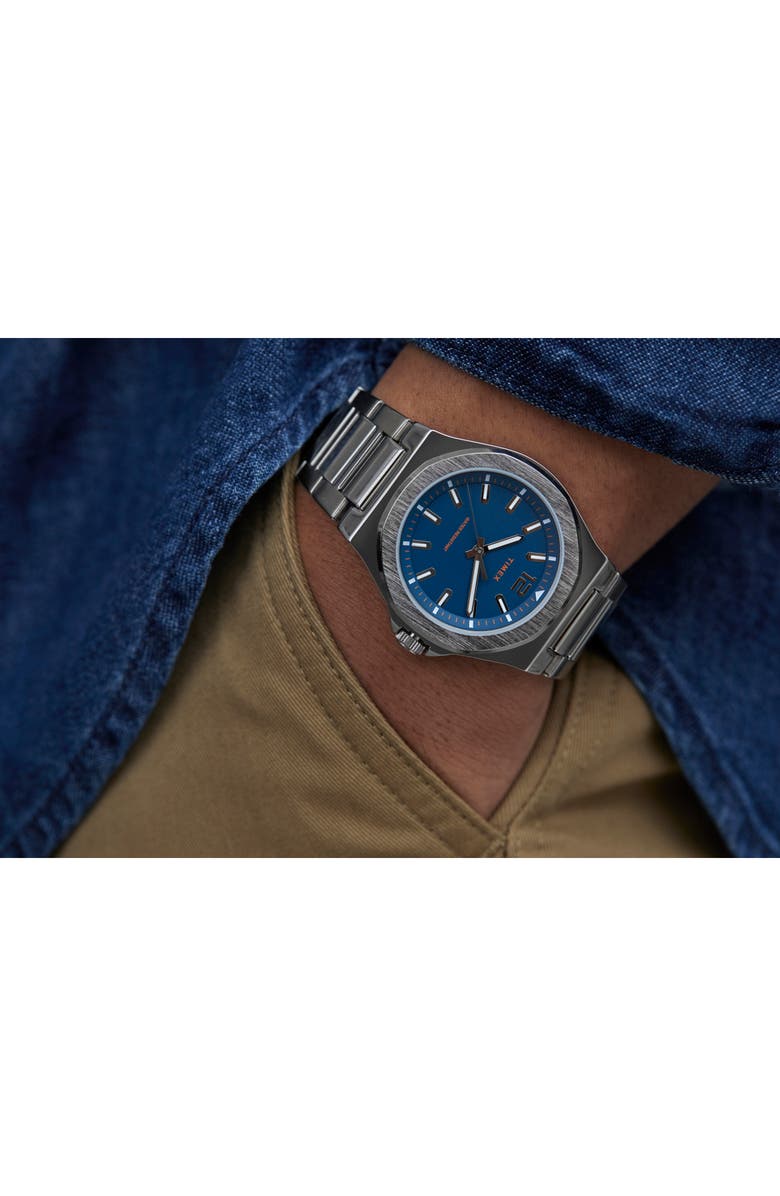 Timex<sup>®</sup> Essex Avenue Thin Bracelet Watch, 40mm, Alternate, color,