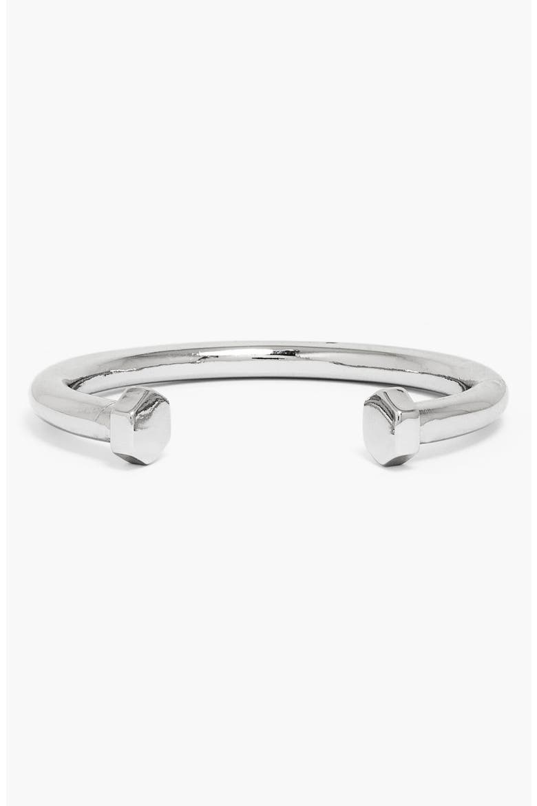 'Phillips' Skinny Cuff, Main, color, SILVER