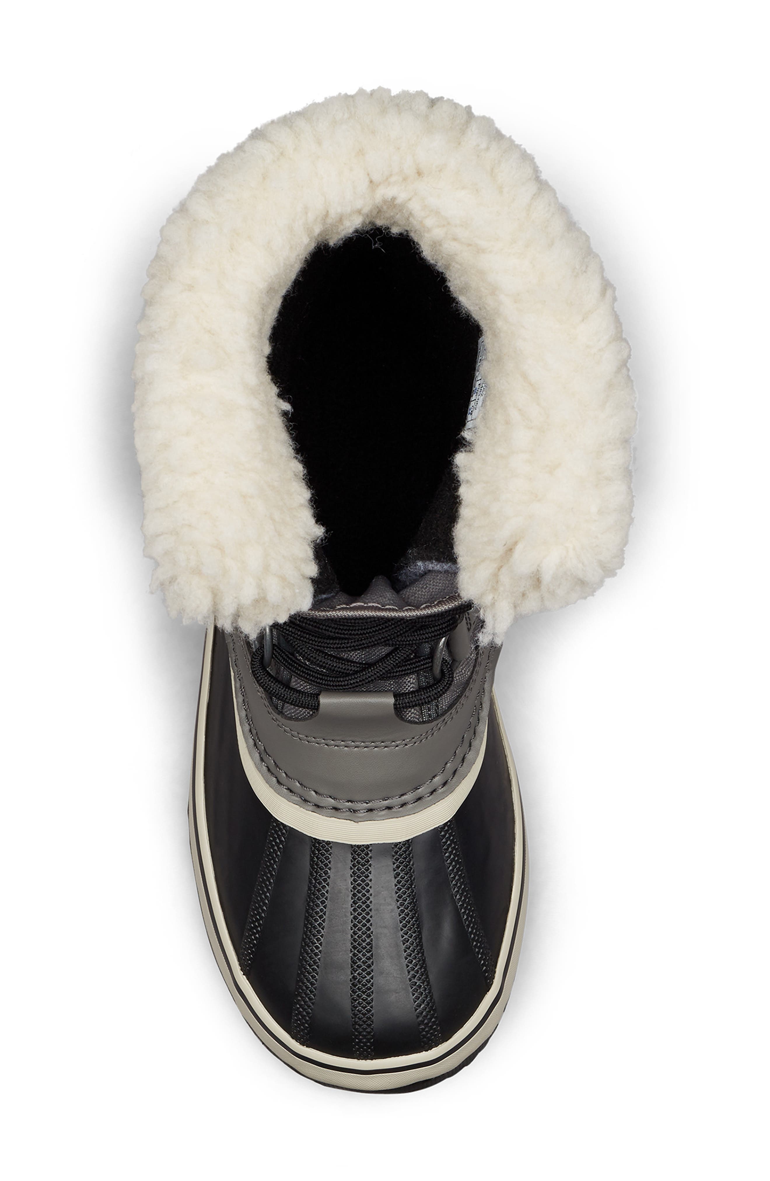 Winter Carnival Waterproof Boot, Alternate, color, QUARRY/ BLACK