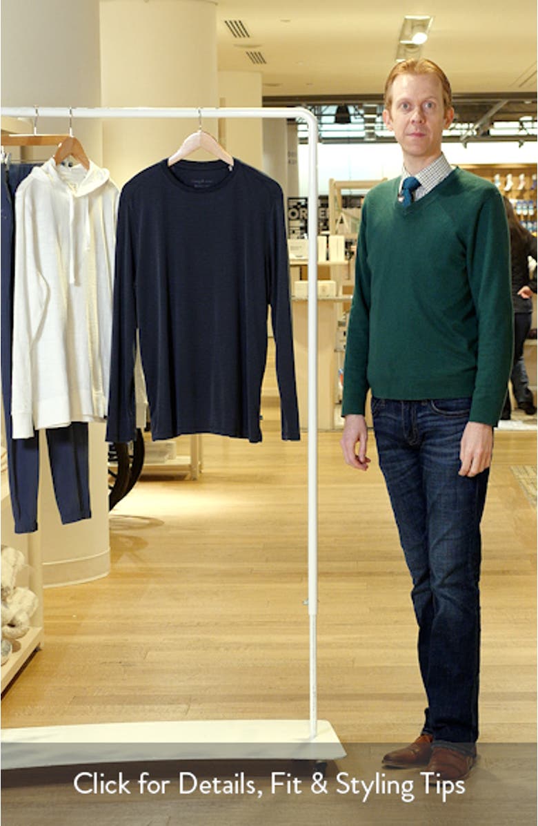 Bay Stripe Long Sleeve T-Shirt, sales video thumbnail