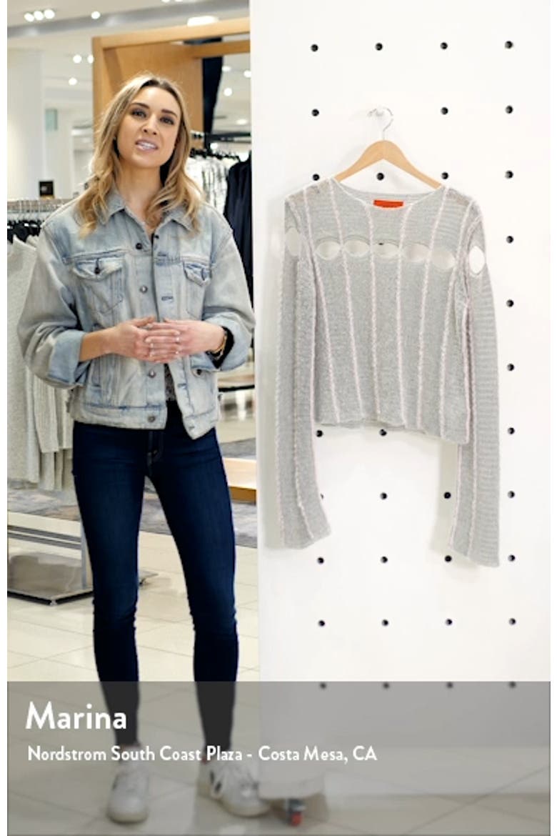 Peaking Light Sweater video