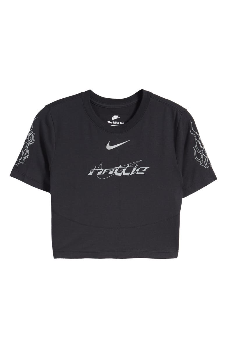 Nike x Megan Thee Stallion Graphic Crop T-Shirt, Alternate, color, 