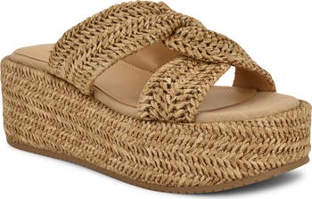 夏定番★【NINE WEST】Cerry プラット フォーム サンダル Women's Nine West Cerry | Zappos.com