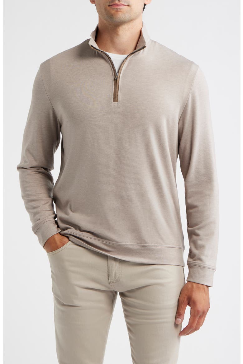 Tahoe Quarter Zip Pullover, Main, color, TAUPE