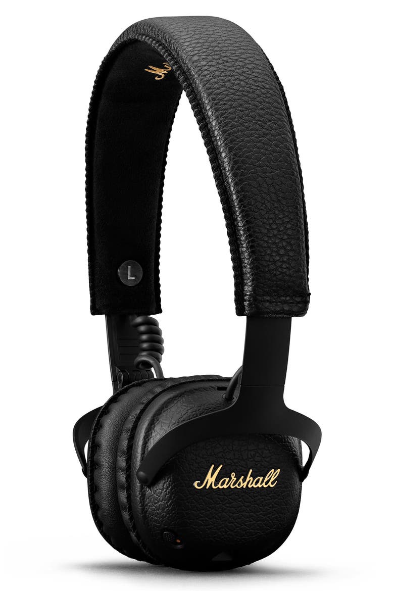 MID ANC Bluetooth® On-Ear Headphones, Main, color, BLACK