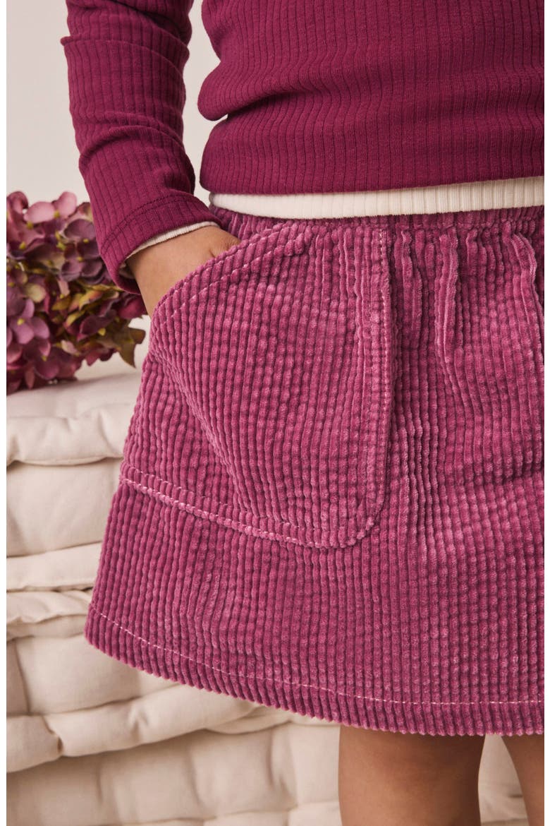 Kids' Jumbo Corduroy Skirt, Alternate, color, PINK