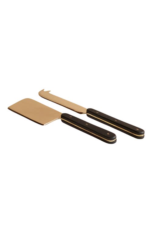 The Collective Home Cheese Tools Set of 2 in Gold  product