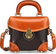 OLD TREND Azalea Genuine Leather Vintage Box Crossbody