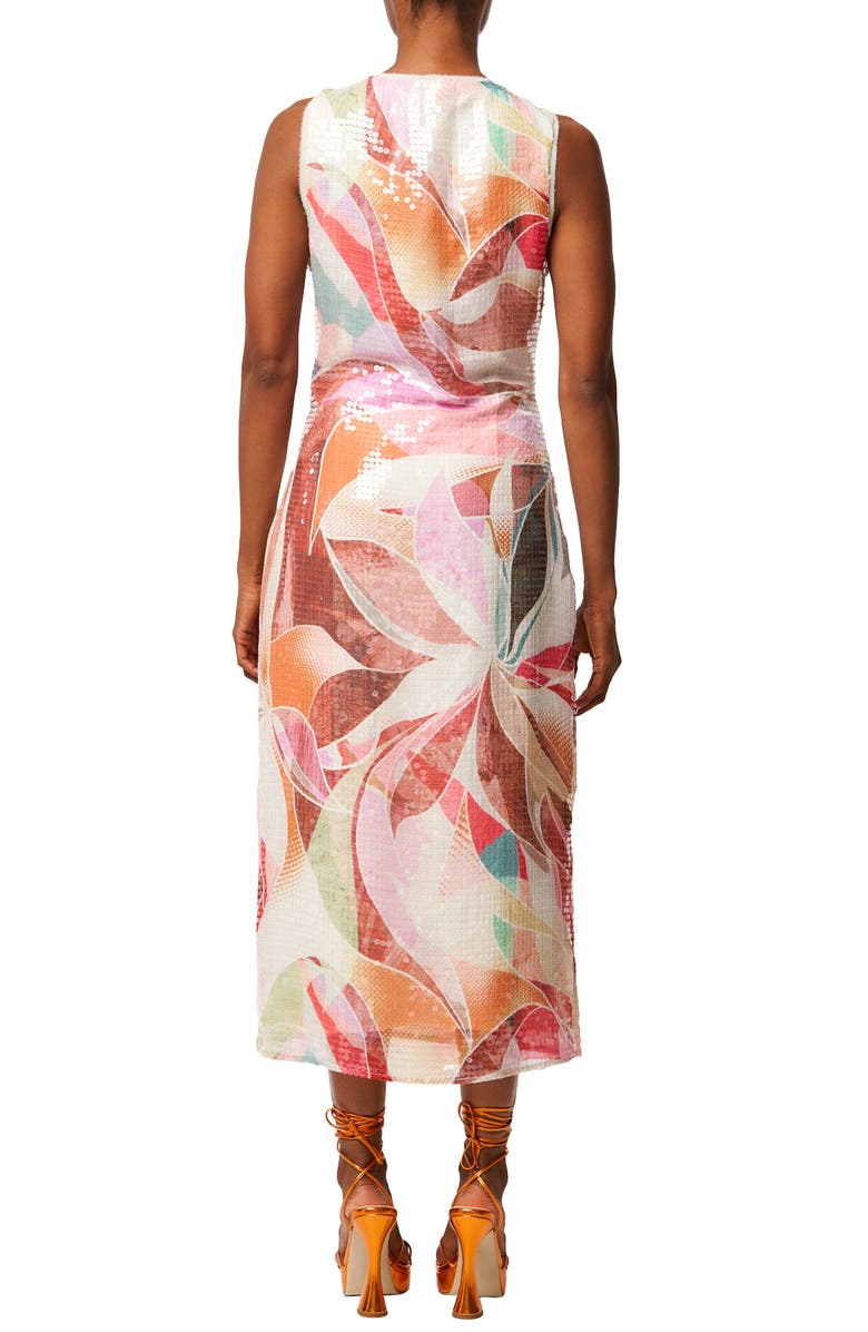 CIEBON Louella Sequin Midi Dress, Alternate, color, Cream Multi