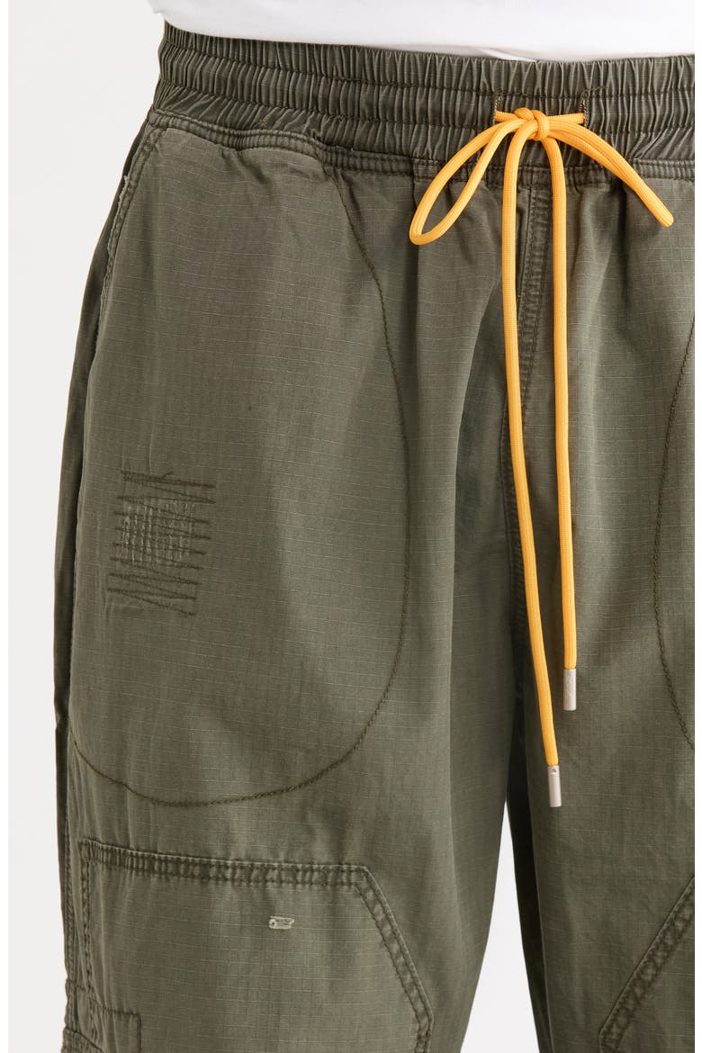 Repair Cargo Pants, Alternate, color, WASHED OLIVE